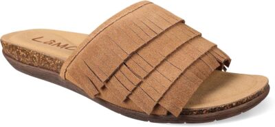 Lamo Women's Clea Slides Sandals (Chesnut) Size 8 US 39 EU