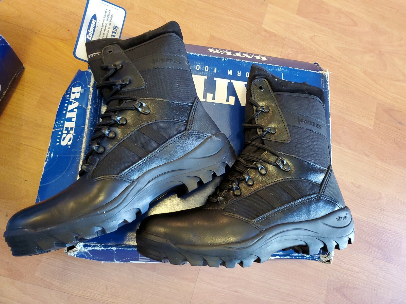 Hiker 02703 Boots Black Leather Lace Up 