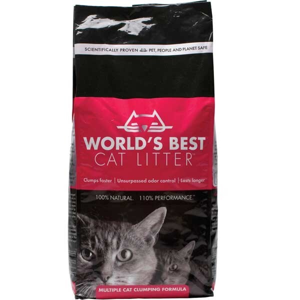 Worlds Best Cat Litter Multiple Cat Clumping Formula 6.35kg 99 DustFree eBay
