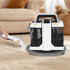 Waterproof Handheld Rug Cleaner 1080ML 450W Portable Carpet Couch Deep Cleaner 