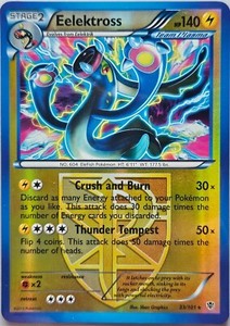 Eelektross  33/101 B&W Plasma Blast REVERSE HOLO PERFECT MINT! Pokémon