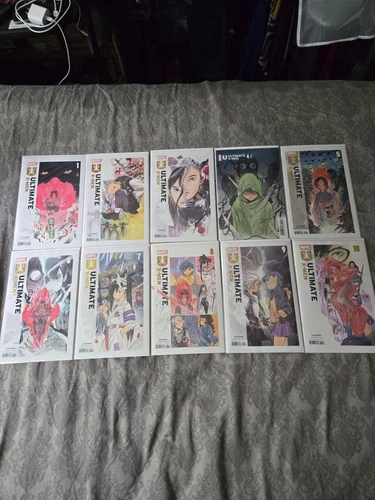 ULTIMATE X-MEN #1 2 3 4 5 6 7 8 9 10 1ST PRINT SET LOT MARVEL 2024 COVER A