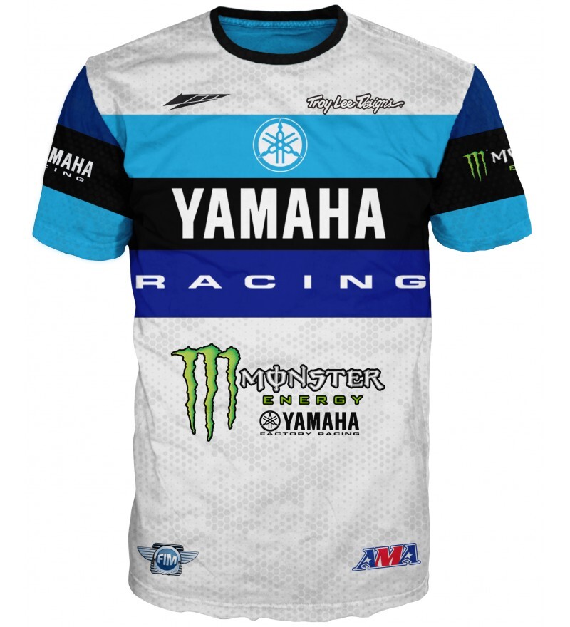 New men's t-shirt Yamaha Racing #4085, size S- 5XL