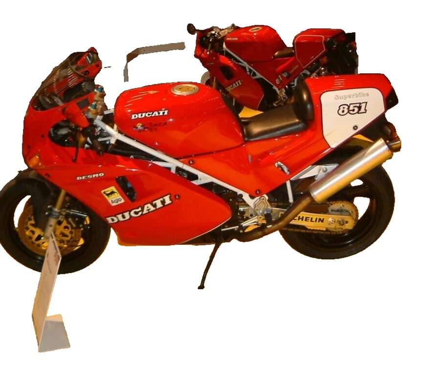 DISCO FRENO POSTERIORE BRAKING + PASTIGLIE FERODO PER MOTO DUCATI 851 - Immagine 4 di 4