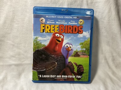 Free Birds Blu-Ray+DVD+Digital HD (2013) Pre-owned