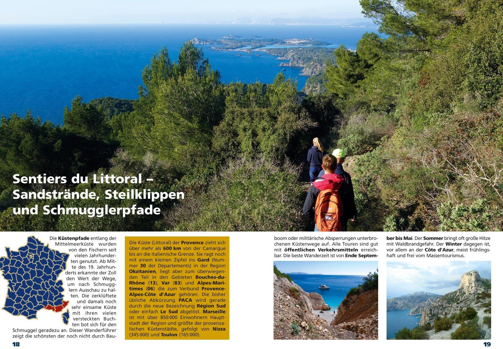 Thumbnail - Küstenwege Der Provence | Uli Frings | Taschenbuch | 152 S. | Deutsch