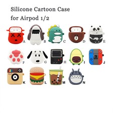 Lot/14 Cute Cartoon Design Thick Silicone Case for Airpod 1/2/3/Pro Wholesale