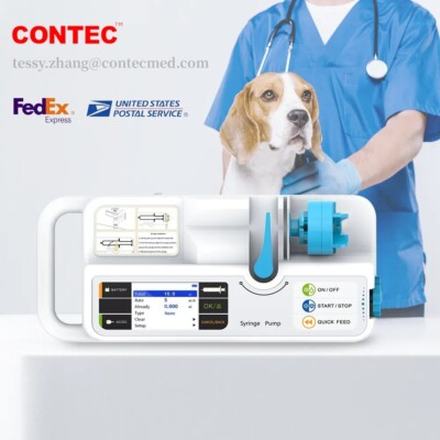 Veterinary Syringe Pump SP950VET Multiple Alarm High Precision Bolus Injection