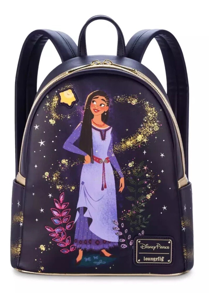 Loungefly Disney Parks Asha WISH Mini Backpack New w/ Tags  display picture 1