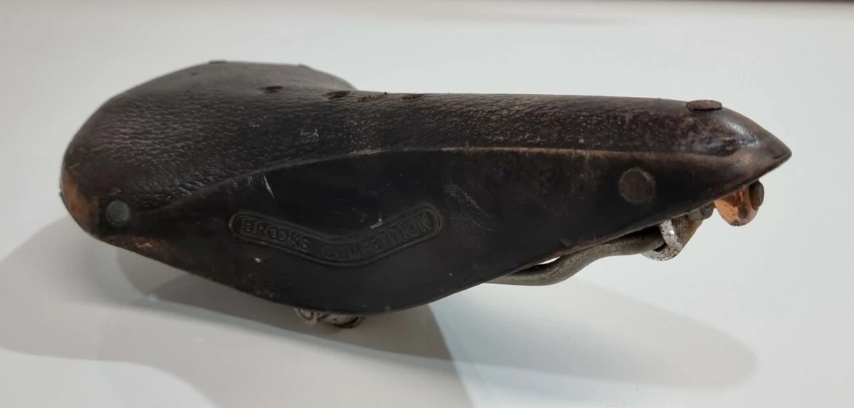 Brooks leather bike best sale seat