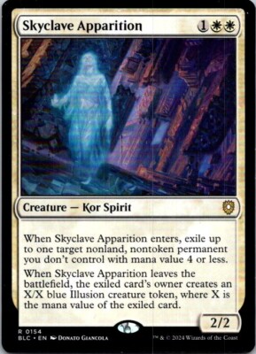 Magic the Gathering Skyclave Apparition Bloomburrow Commander MTG Free Shipping!