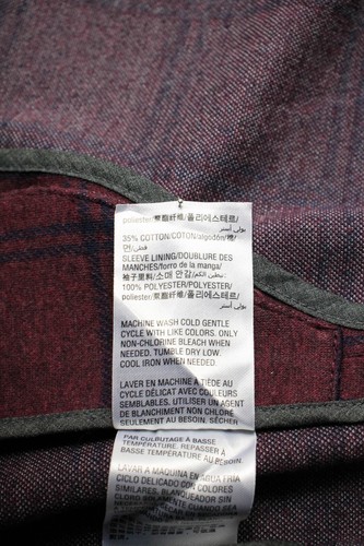 TASSO ELBA Blazer Men's LARGE Single Breasted Notch Lapel Half Lined Plaid - Picture 10 of 10