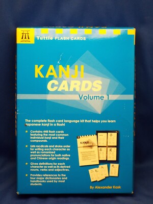 Kanji Flash Cards Volume 1 By Alexander Kask