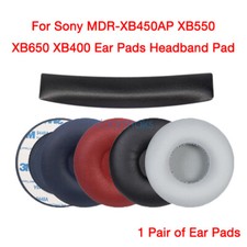 Replacement Ear Pads for Sony MDR-XB450AP XB550 XB650 XB400 Headphone
