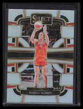 2024 Panini Select WNBA #95 Marina Mabrey Silver Prizms