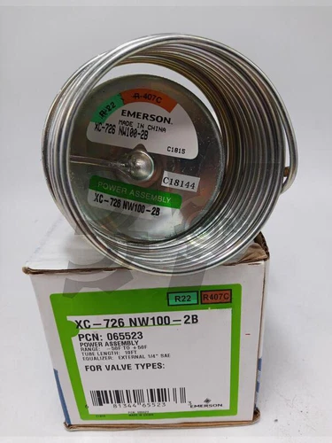 1x NEW EMERSON XC-726NW100-2B Expansion Valve Power Assembly XC-726 NW100-2B