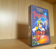 PINOCCHIO _ VHS I CLASSICI WALT DISNEY _ CUSTODIA BLU _ SIGILLATA