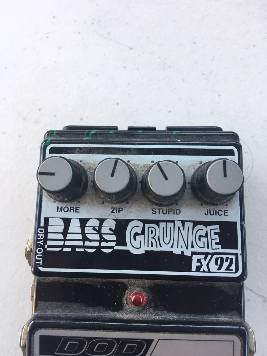 DOD Digitech FX92 Bass Grunge Distortion Rare Vintage Guitar Effect Pedal