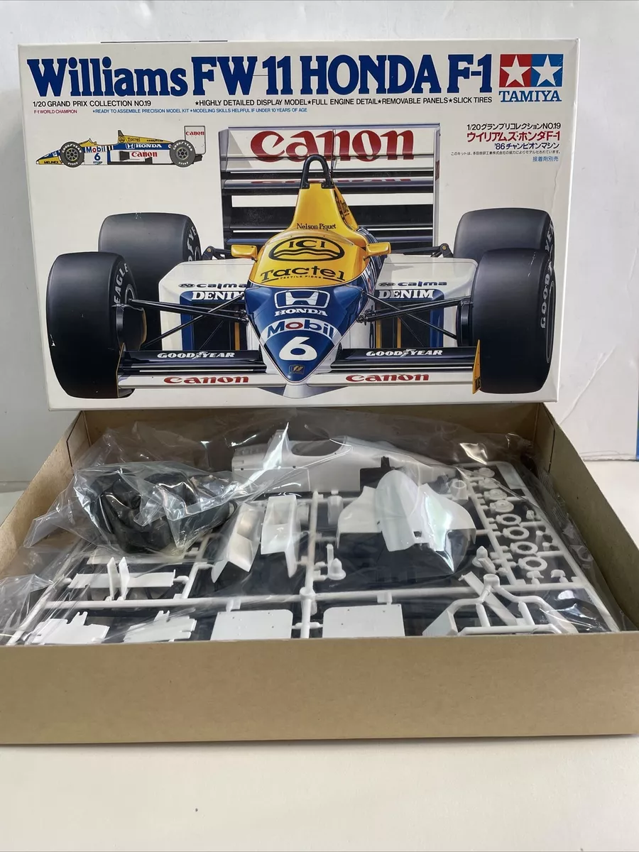 1986 Williams FW11 Honda F-1 Tamiya 1/20 Grand Prix Collection #19
