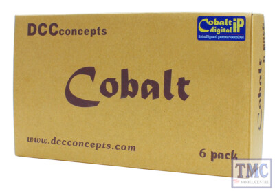 DCP-CB6DiP DCC Concepts COBALT IP Slow Action Digital Point Motor (6er Pack)