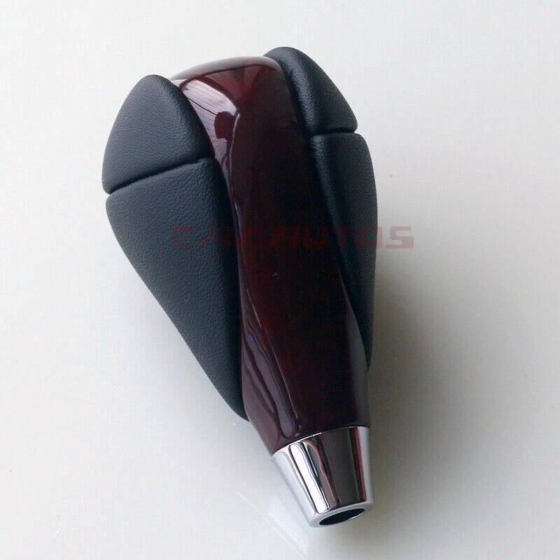 POMO DE CAMBIO DE MARCHAS DE CUERO GENUINO AUTOMÁTICO PARA TOYOTA ALTIS AURIS COROLLA Foto 2 de 4