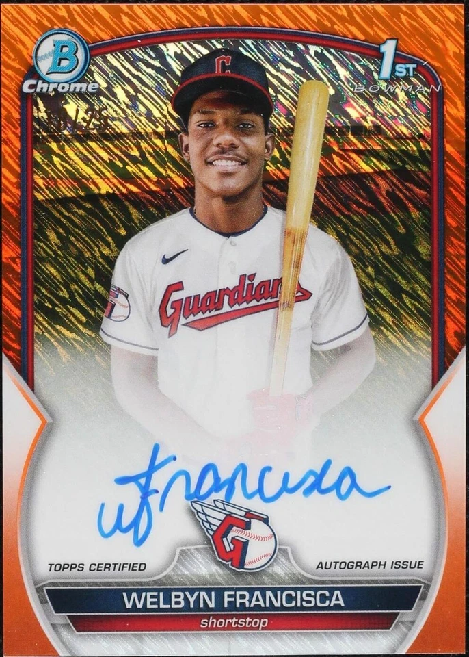 Orange Shimmer Refractor