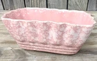 Nice Vintage 1950s MCM Brush McCoy Pink Pottery Planter