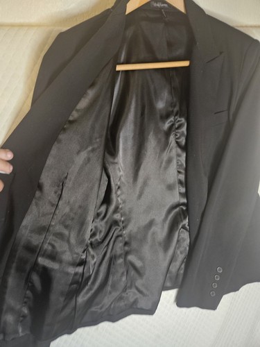 DAISY FUENTES BLACK BLAZER SIZE 10 CAREER CASUAL MISSES JACKET Excellent  - Picture 2 of 9