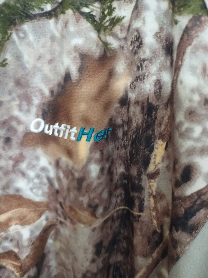 Cabela's Outfit Her Woodland Reversible Camuflaje Parka XL Gorp Caza Foto 4 de 4