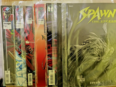 7 x DC Spawn Comic Sammlung  von Image Comics