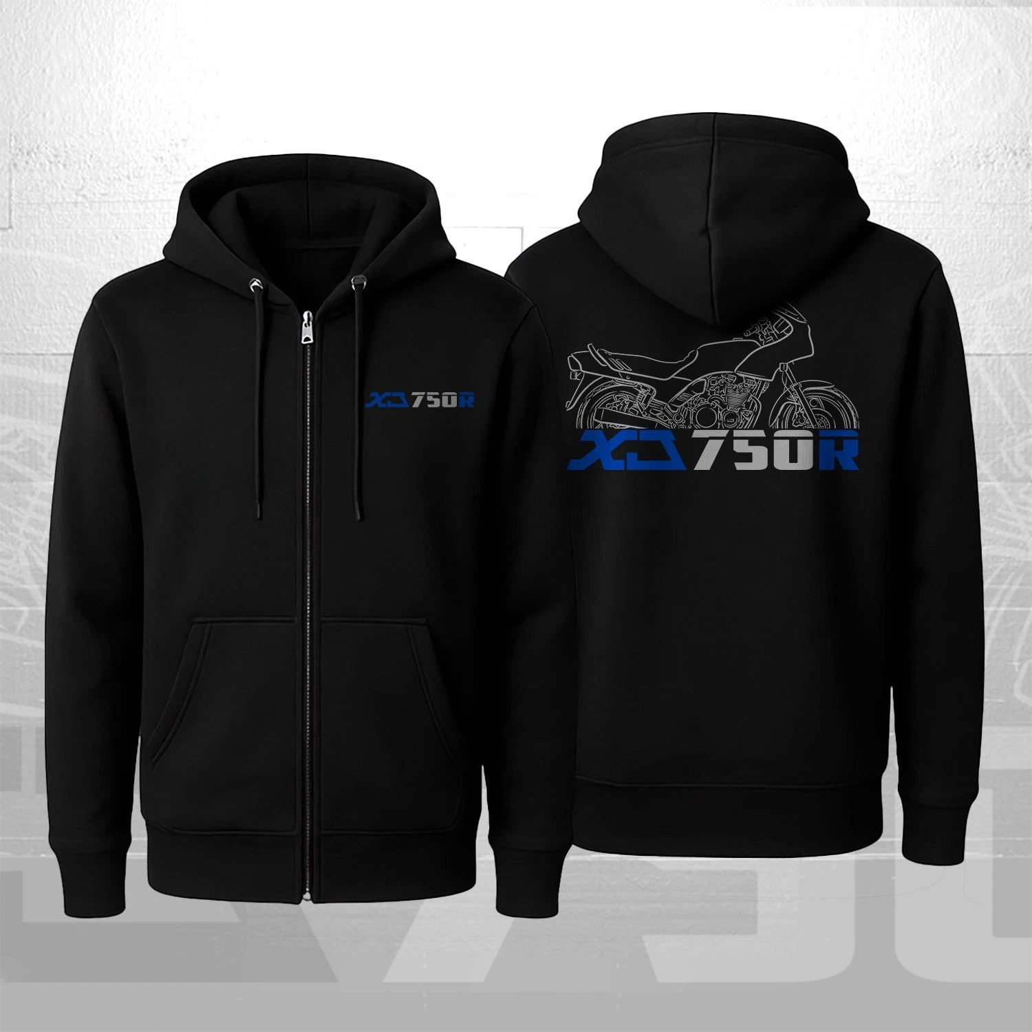 For Yamaha XJ750 1981-1985 fans - Motorcycle ZIP Hoodie