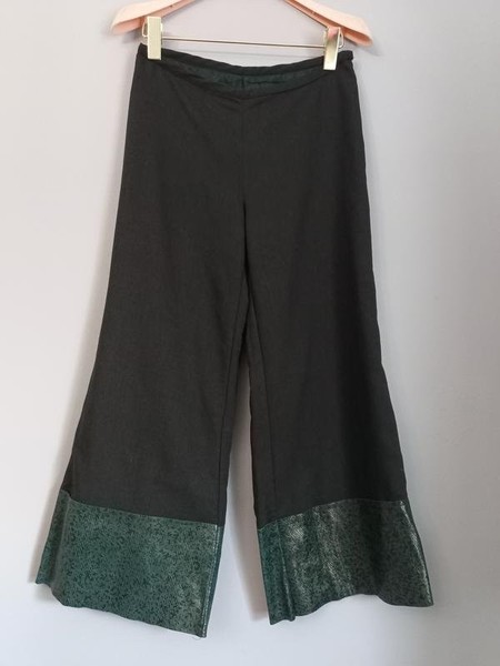 Women Annette Görtz Trousers Khaki Viscose 36 / S