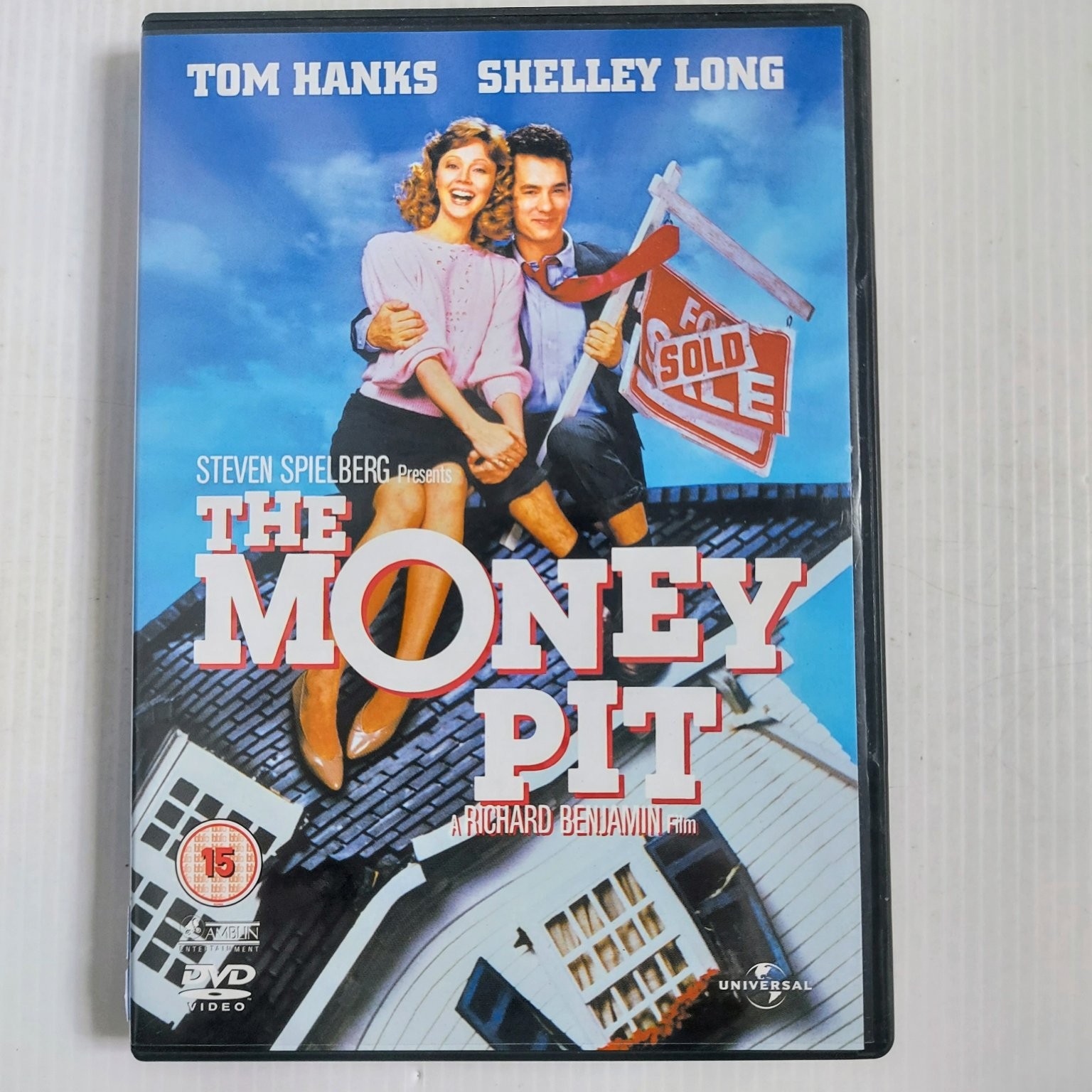 The Money Pit DVD 1986 Tom Hanks Shelley Long Richard Benjamin Comedy Film