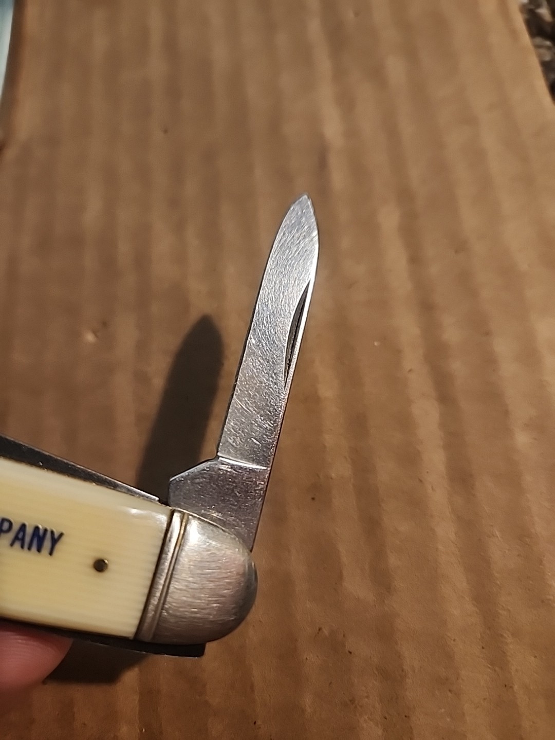 CAMCO Jack Knife Albany Felt Company Early Advertising Knife EXCELLENT!