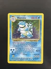 Pokémon Blastoise Base Set Holo Rare 100 HP Card 2/102 Wizards English 1999