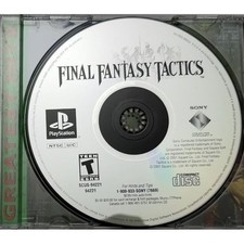 Final Fantasy Tactics - Sony PS1 - Case & Disc (No Manual) Greatest Hits Tested