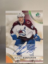 2023/24 SP Authentic Gold Limited Auto Mikko Rantanen Colorado Avalanche