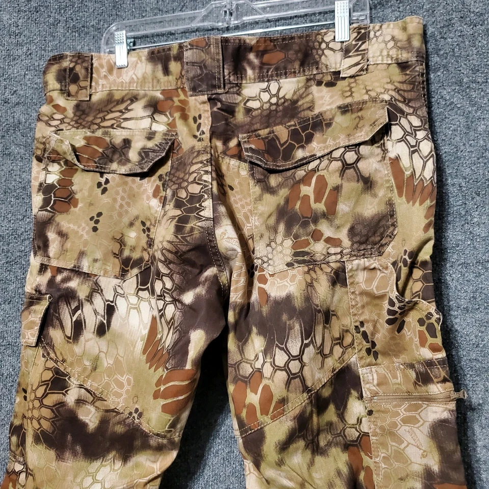 Kryptek Stalker Pant Camo Hunting Tactical Brown Mens Size XL Lightweight Grunge - Image 2 of 4