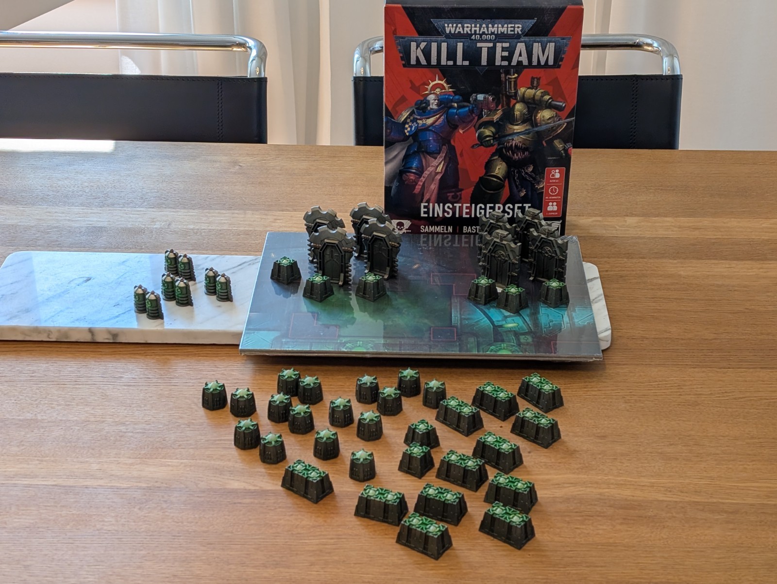 Warhammer 40k Kill Team Terrain Necron Tomb World Pariah Nexus Painted