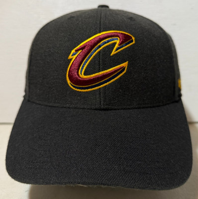 '47 Brand Cleveland Cavaliers Adjustable Strapback Hat Cap Black