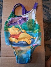 Vintage Winnie The Pooh 12month Girls Swimsuit 1 Piece