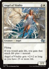 Angel of Vitality - Light Play MTG Foundations Jumpstart