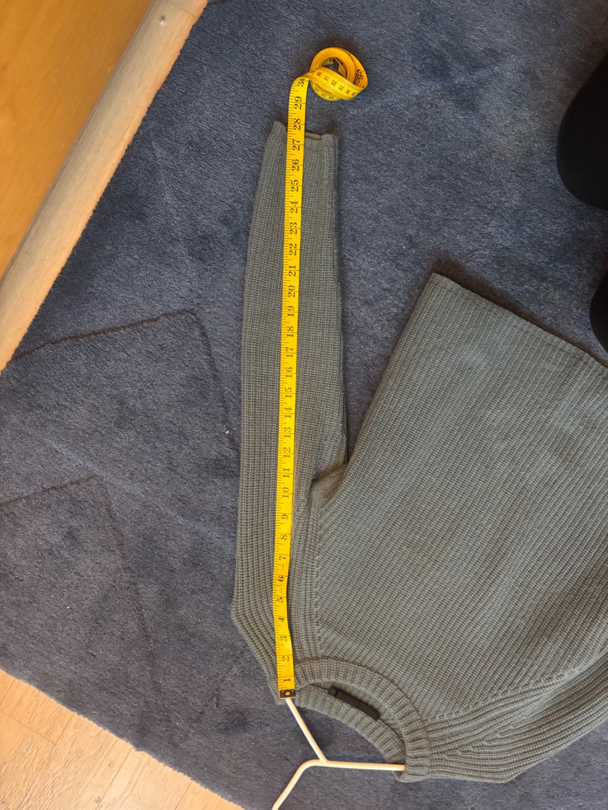 Jenni Kayne Womens Cashmere Fisherman Sweater Sz Small Navy Pullover $425