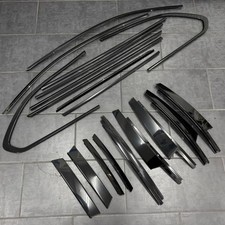 BMW Zierleisten Hochglanz Shadowline F11 Touring M Paket Blende Fensterrahmen