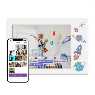 myFirst Frame Doodle 9 Inch Digital Photo Frame, 1067x800 Anti-Glare