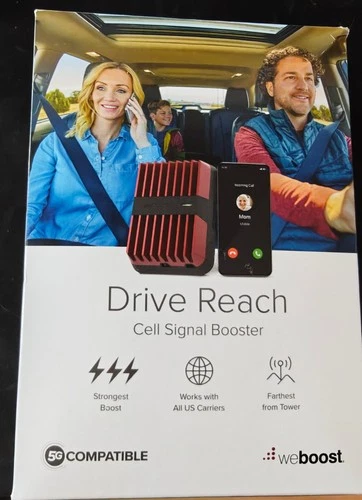 weBoost Drive Reach Cell Phone Signal Booster for Car Truck SUV 470154