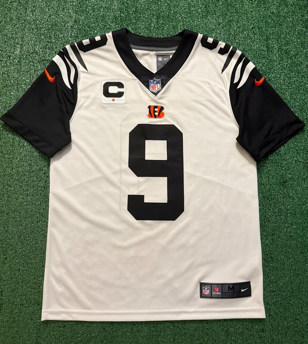 Rare Joe Burrow Cincinnati Bengals White Nike Vapor Limited Jersey