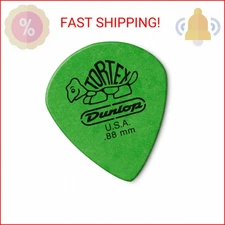 Jim Dunlop Tortex Jazz III XL .88mm Green Guitar Picks - 72 Pack