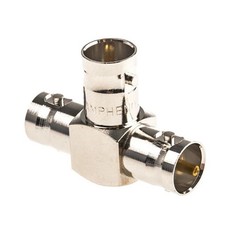 Amphenol Tee 75ohm BNC Adapter. 3 x Female 1GHz BNC Sockets