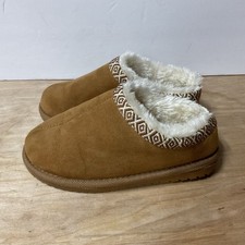 Kids Boys Girls Winter Warm Cozy Slippers Fuzzy Fluffy Home Slippers Size 1